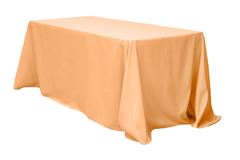 Picture of Table Cloth 90X156 - Peach (Poly Rectangle)