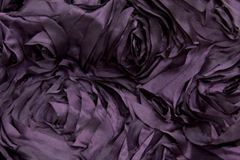 Picture of Table Cloth 90X132 - Eggplant (Satin Rosette Rectangle)