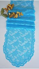 Picture of Runner 13.5X108 - Turquoise (Lace )
