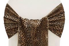 Picture of Sashe 9X108 - Leopard (Satin Extra Wide)