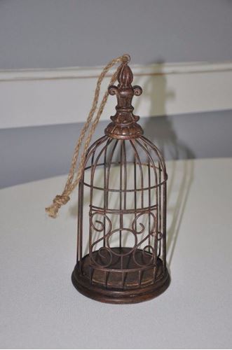 Decor (Hanging bird cage) - Brown