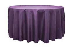Picture of Table Cloth 108 - Eggplant (Poly Round)
